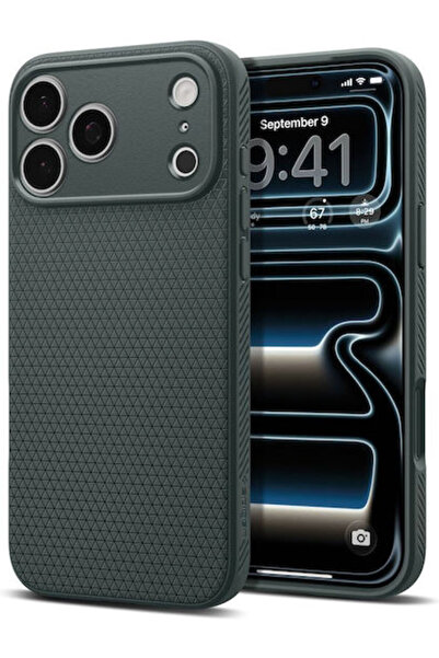 Spigen Liquid Air Πίσω Θήκη Σιλικόνης Πράσινο Αβύσσου για iPhone 18 Pro Max /...