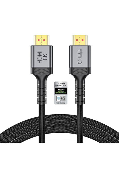 Tech-Protect HDMI 2.1 Υπέρ-υψηλής Ταχύτητας 48Gbps 4K 120Hz HDR VRR Καλώδιο H...