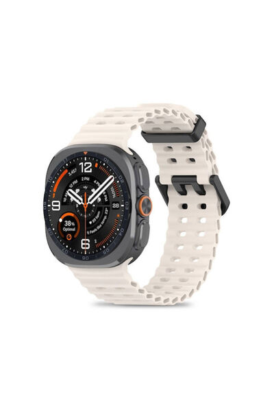 Tech-Protect Λουράκι σιλικόνης μπεζ (Galaxy Watch Ultra / Ultra 2)