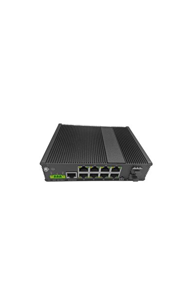 OEM Switch Industrial POE 8 Porturi Rj45 Gigabit + 2 Porturi SFP Gigabit Cu M...