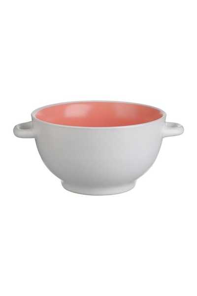 OEM Bol ceramic alb corai pentru supă 700 ml