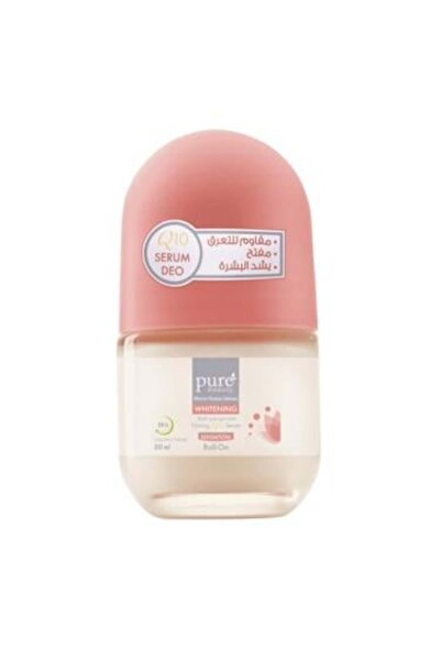 PURE BEAUTY مقاوم للتعرق رول سينسيشن مفتح للبشرة بسيروم Q10 من بيور بيوتي - 5...