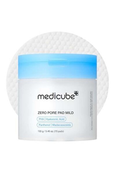 Medicube ميديكيوب - مسحات زيرو لطيفة لتضييق المسام وتنظيف البشرة - 70 قطعة