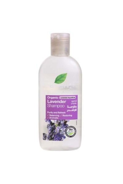 dr.organic شامبو بخلاصة اللافندر من دكتور اورجانيك - 265 مل