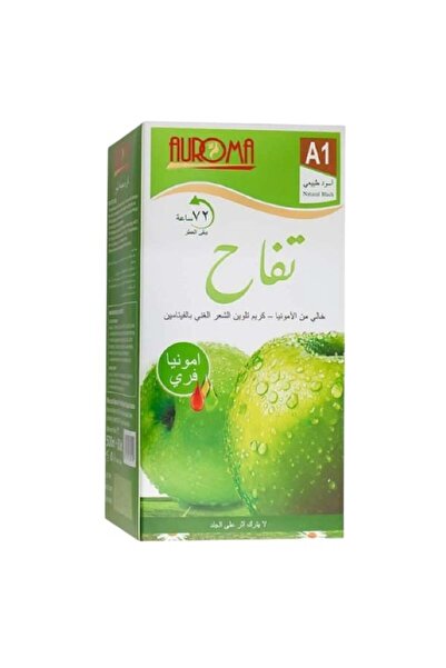 AUROMA Oruma A1 Black Apple Ammonia Free Hair Color Cream |   500 ml