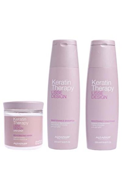 Alfaparf Keratin Therapy Hair Care Kit after Farpaf Dyeing - Shampoo 250ml + ...