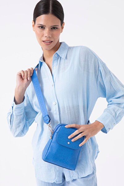 Benetton حقيبة نسائية BNT_1479 باللون الأزرق