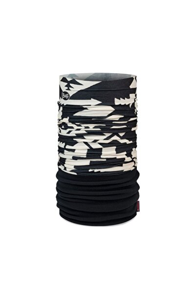 Buff ΘΕΡΜΟΦΟΡΕΣ ΛΑΙΜΟΥ POLAR 136870.999.10.00-SKAR BLACK Λευκό-Μαύρο