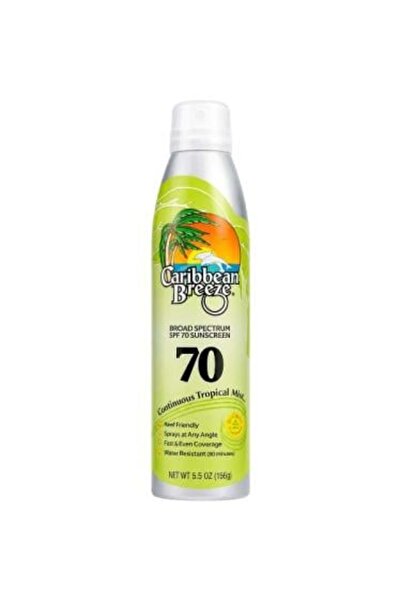 Breeze Caribbean breeze spf 70 high protection sunscreen spray - 156 ml