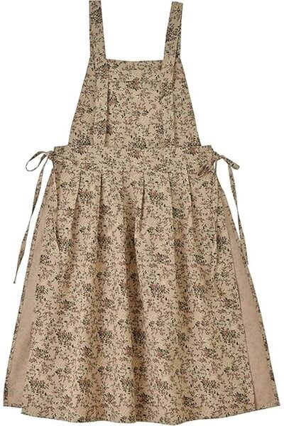 Generic Floral Cotton Kitchen Apron, Waterproof Adjustable Cooking Baking Gar...