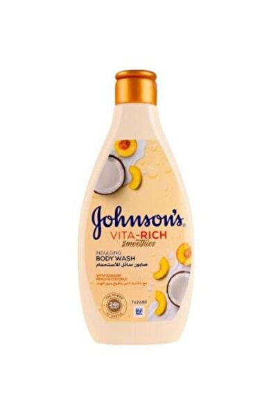 Johnson's صابون سائل للاستحمام فيتا ريتش مع خلاصة اللبن والخوخ وجوز الهند من ...