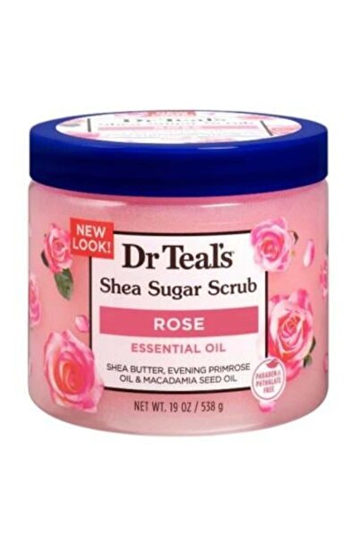 Dr Teals Dr. Teals Shea Butter & Rose Oil Extract Sugar Body Scrub - 538g