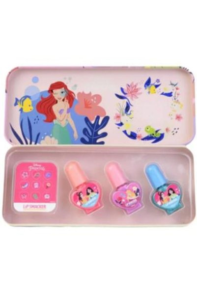 Lip Smacker مجموعة طلاء اظافر اميرات ديزني من ليب سماكر - موديل 1510677E