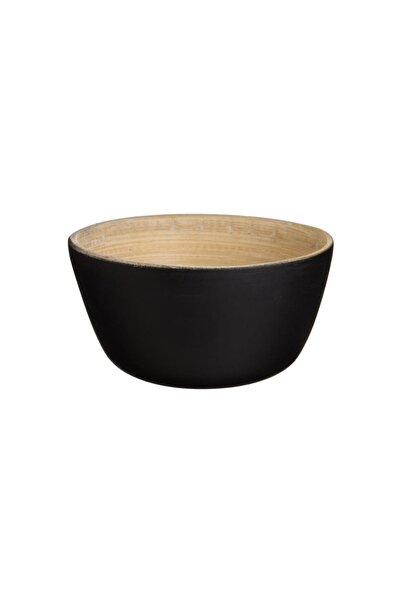 OEM Bol din bambus 300 ml, interior și exterior negru