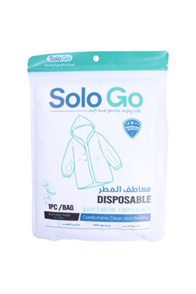 Sologo Solo Go Disposable Raincoat - 150 X 185 cm