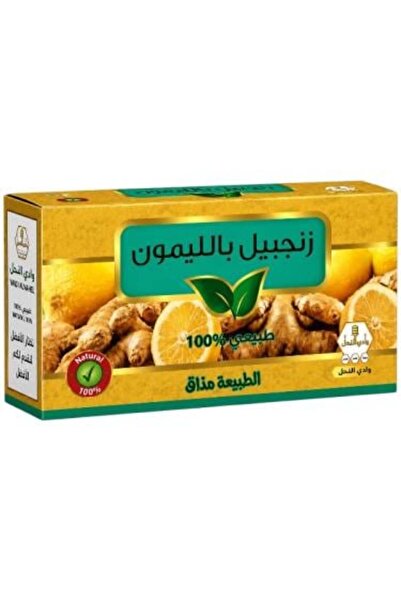 Wadi al-nahil Natural lemon ginger tea drink valley bee-30 bags x 2g