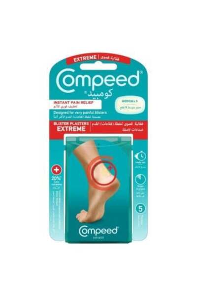 Compeed Compeed extreme adhesive blisters patches for feet - 5 pcs | medium size
