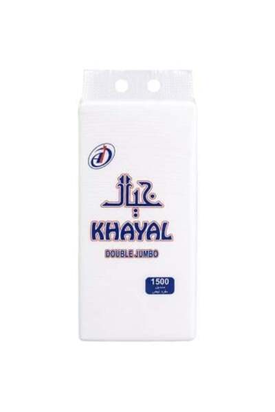 KHAYAL مناديل سحب دبل جامبو من خيال - 1500 منديل