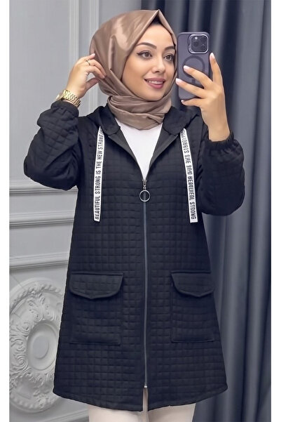 Ebrarengiz Moda KAPİTONE KADIN KAP CEKET
