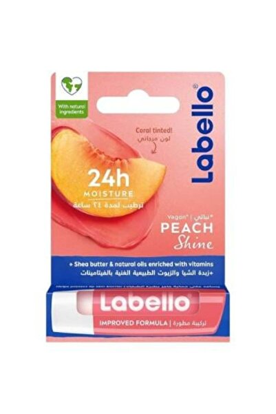 LABELLO Lapelu Peach Glossy Lip Balm - 4.8g