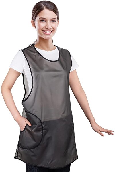 SWIUKPHE Unisex Lightweight Waterproof Apron with Pockets for Dishwashing, Cl...