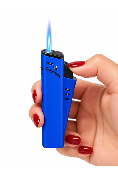 ONRSTORE Slim Jet Alevli Gaz Dolumlu Turbo Yan Ateşlemeli Modern Model