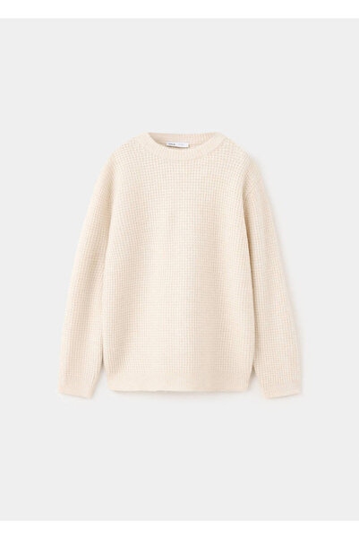 MANGO Kids Oversize gofre triko kazak