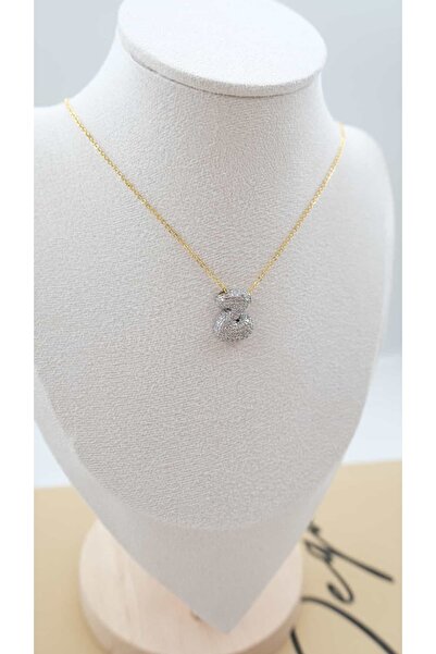 Jerie Stone Balloon Letter Necklace