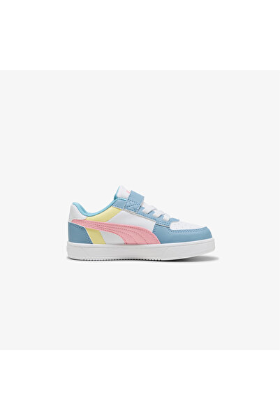 Puma Caven 2.0 Block Kids White Sports Shoes