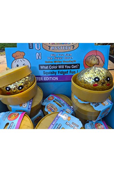 dumpling Glitter Auriu
