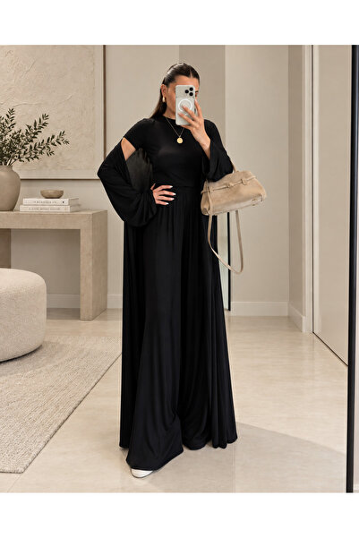 unika boutique Kadın Sandy Geniş Paça Hırkalı Üçlü Maya Takım
