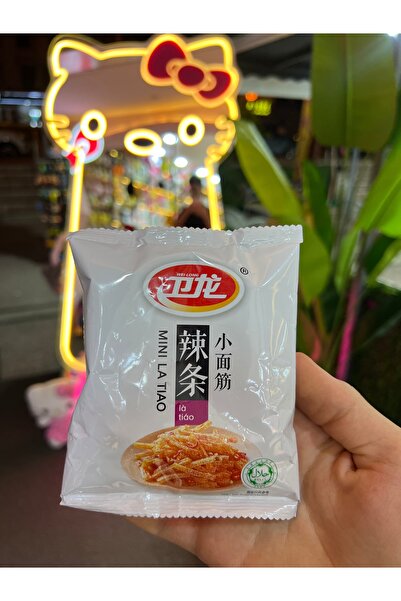WEILONG Mini La Tiao Acılı Buğday Çubuğu Cips İthal Halal