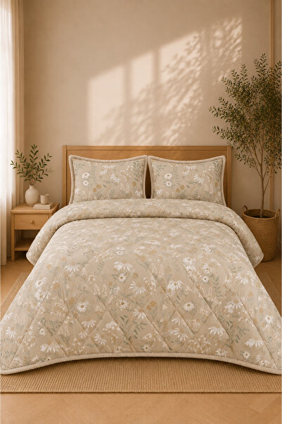 Bikaya Home Set de pilote duble |   220x240 cm |   Textură moale, design plin...