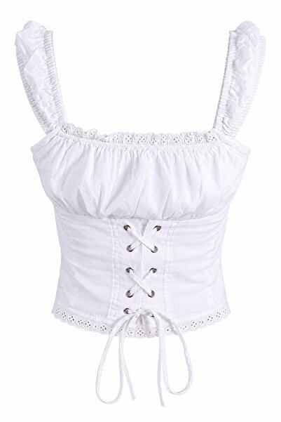 trender 11076 Ecru Women's Blouse 27Kln2000078