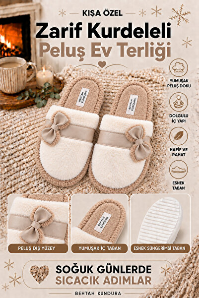 Behtah Kundura Women's Bowknot Maternity Postpartum Non-Slip Lightweight Sole...