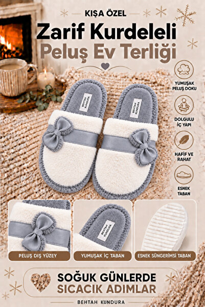Behtah Kundura Women's Bowknot Maternity Postpartum Non-Slip Lightweight Sole...