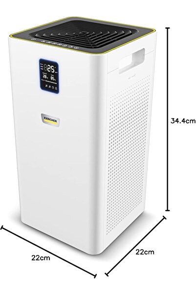 Karcher Premium AF 20 Hava Temizleyici - H13 Hepa Filtre, Alerji Karşıtı, Gece Modlu