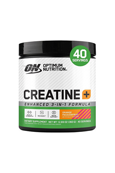 Optimum Nutrition Creatine + Orange Passionfruit 360g 40 Servings