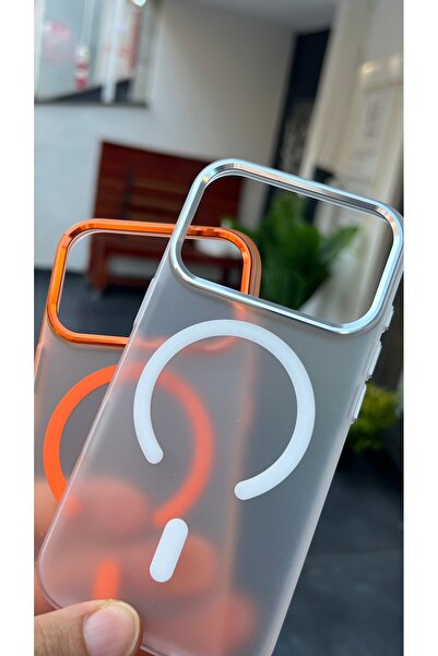 EDELFU iPhone 17 PRO / 18 PRO uyumlu - MagSafe Mat Mika Kapak, Koruyucu ve Tuşları Hassas Kaliteli Kılıf
