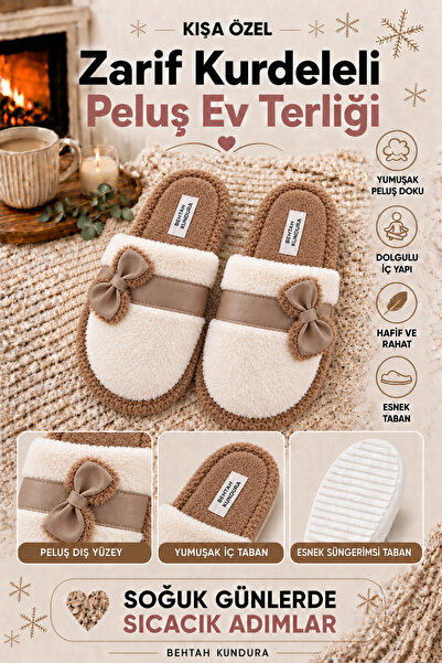 Behtah Kundura Women's Bowknot Maternity Postpartum Non-Slip Lightweight Sole...