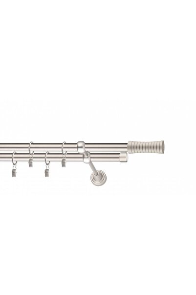 Perdegal Galerie metalica Febris Dubla Clasica 19mmx220cm, cu Inele din Metal...
