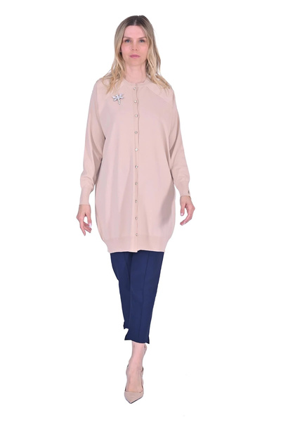 Invee Yusufcuk Knitwear Cardigan Fondoten 6283