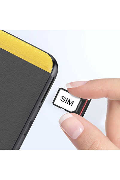 OEM Suport/Tavă SIM pentru Xiaomi Poco X7 + Instrument SIM inclus, Negru
