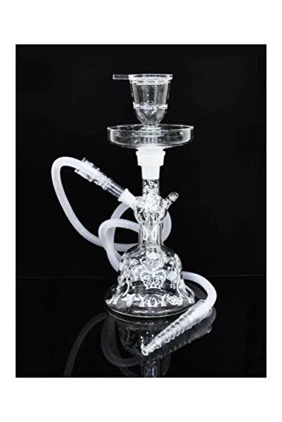 Harbour Glass Shisha with Full Accessories - Hookah - White