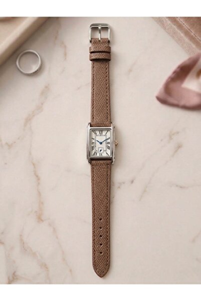 Mazzy Nova Rectangular Leather Women's Wristwatch