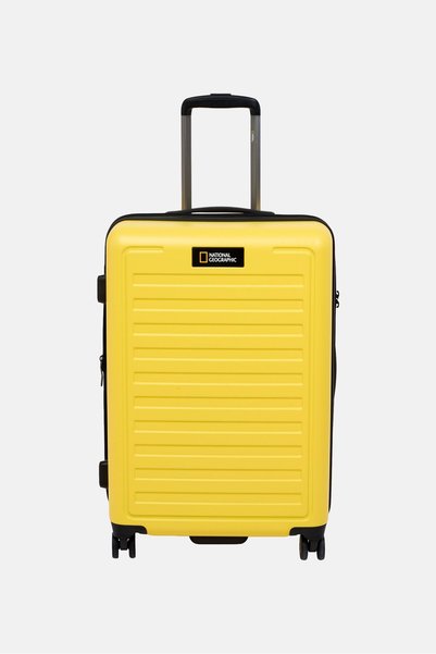 NATIONAL GEOGRAPHIC 21 Inch Hardshell Check In Spinner Luggage, Yellow