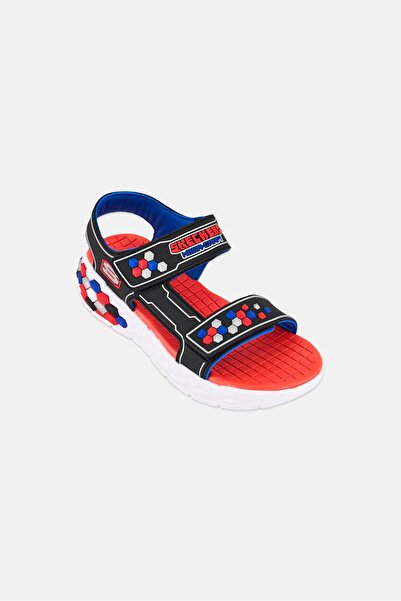 SKECHERS Kids Boy Mega Splash 2,0 Velcro Closure Outdoor Sandals, Multicolor