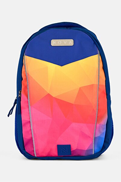 Nova Kids Girl Brand Logo Backpack, Multicolor