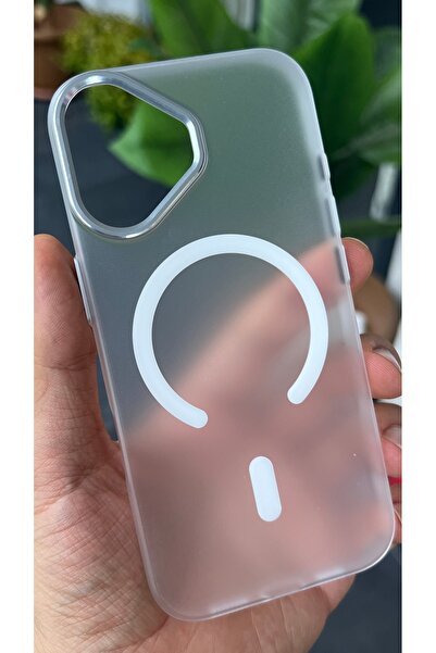 EDELFU iPhone 17 uyumlu - MagSafe Mat Mika Kapak, Koruyucu ve Tuşları Hassas Kaliteli Kılıf