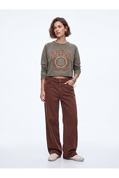 Ltb Tencel Brown Trousers